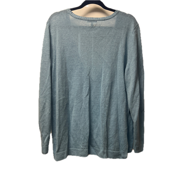 Eileen Fisher linen sweater xl - Picture 3 of 4